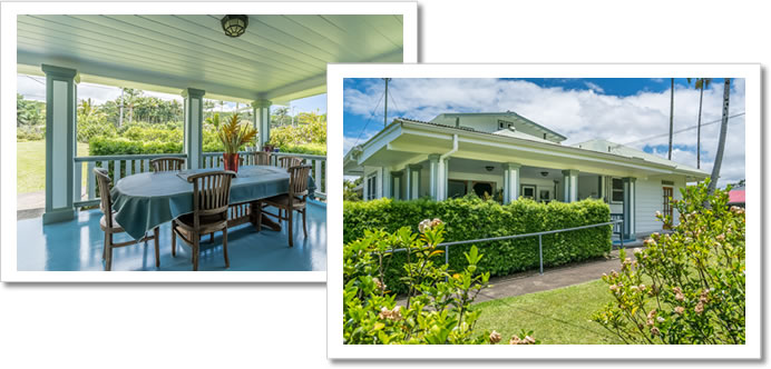 Old Hawaiian guest lanai Old Hawaiian guest lanai